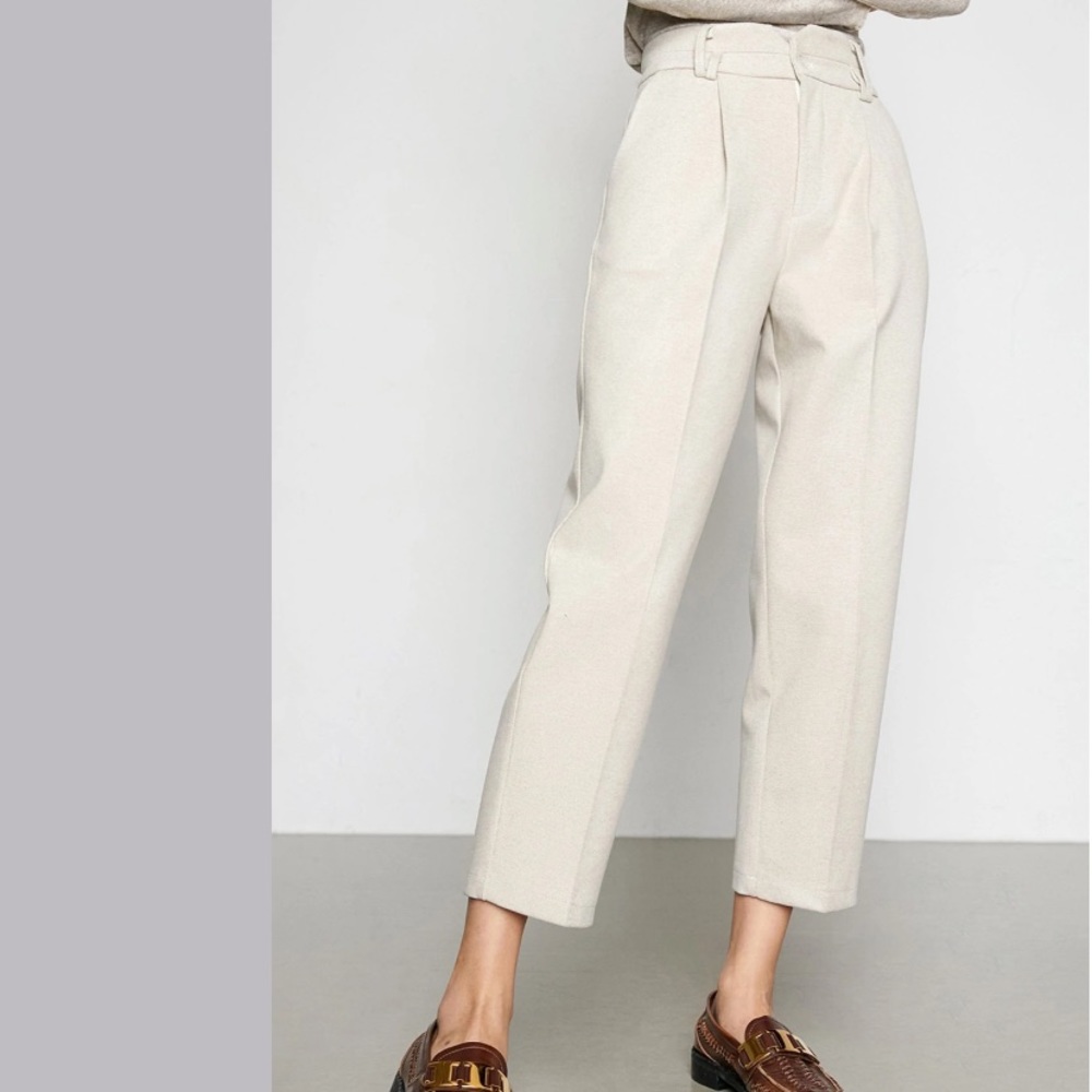 J.ING Sloan Beige High Waist Pants in size S.